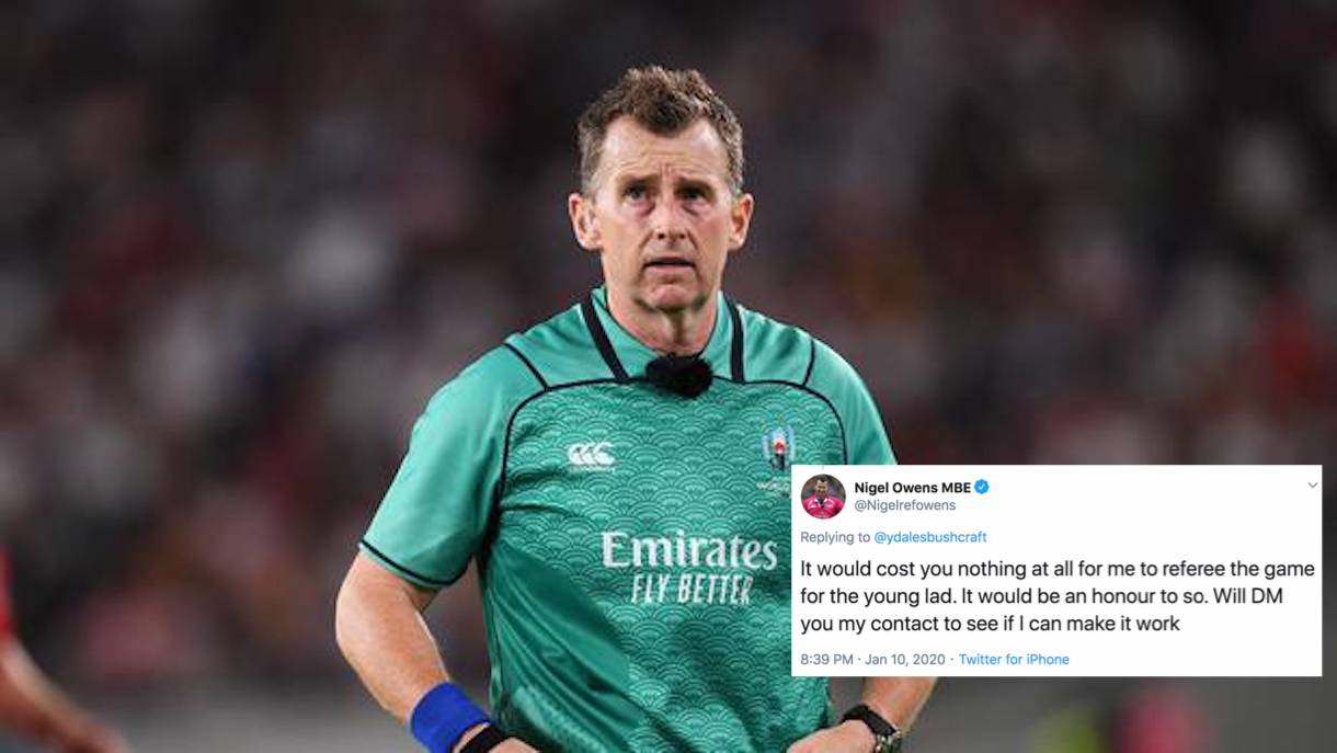 27++ Nigel owens gesture ideas in 2021 