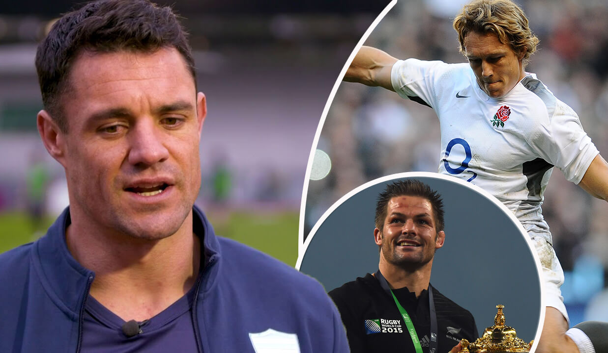 Dan Carter : la légende du rugby présente une Malle Trophée Louis Vuitton  inédite au match d'ouverture - Gala