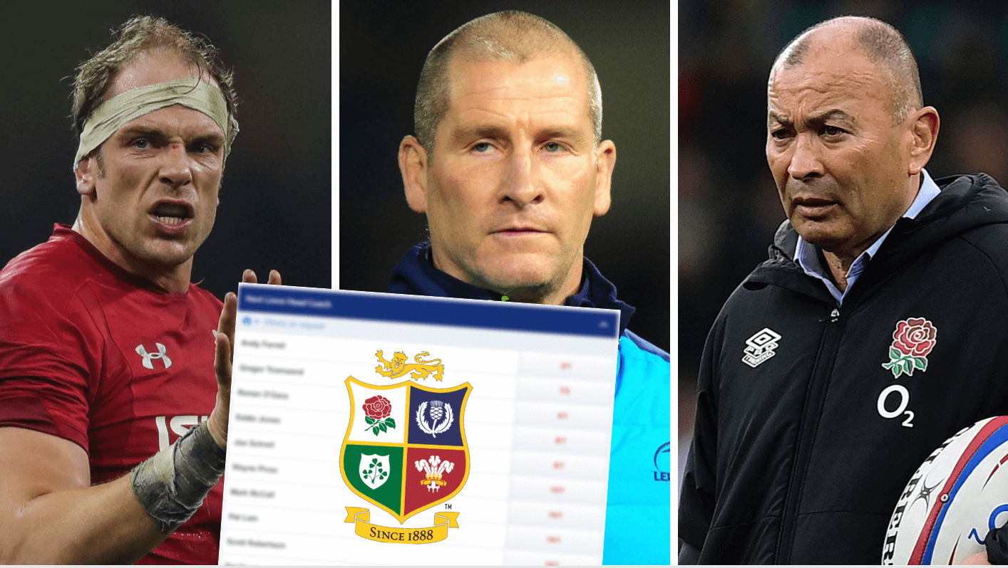 ExEngland coach the favourite as Sky Bet reveal 2025 Lions coach odds