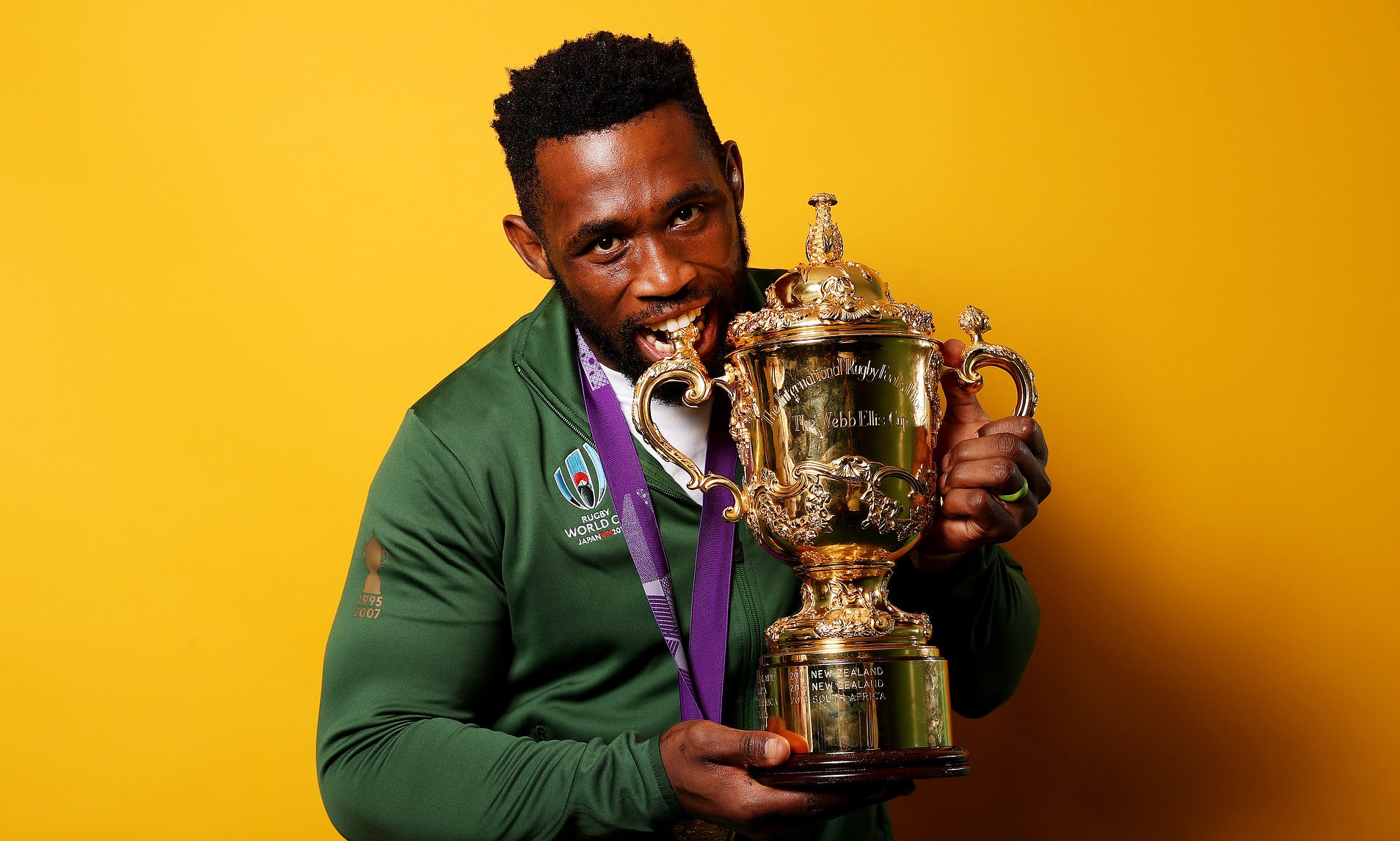 Signed Siya Kolisi Programme Rugby World Cup Final Hot Sex Picture 