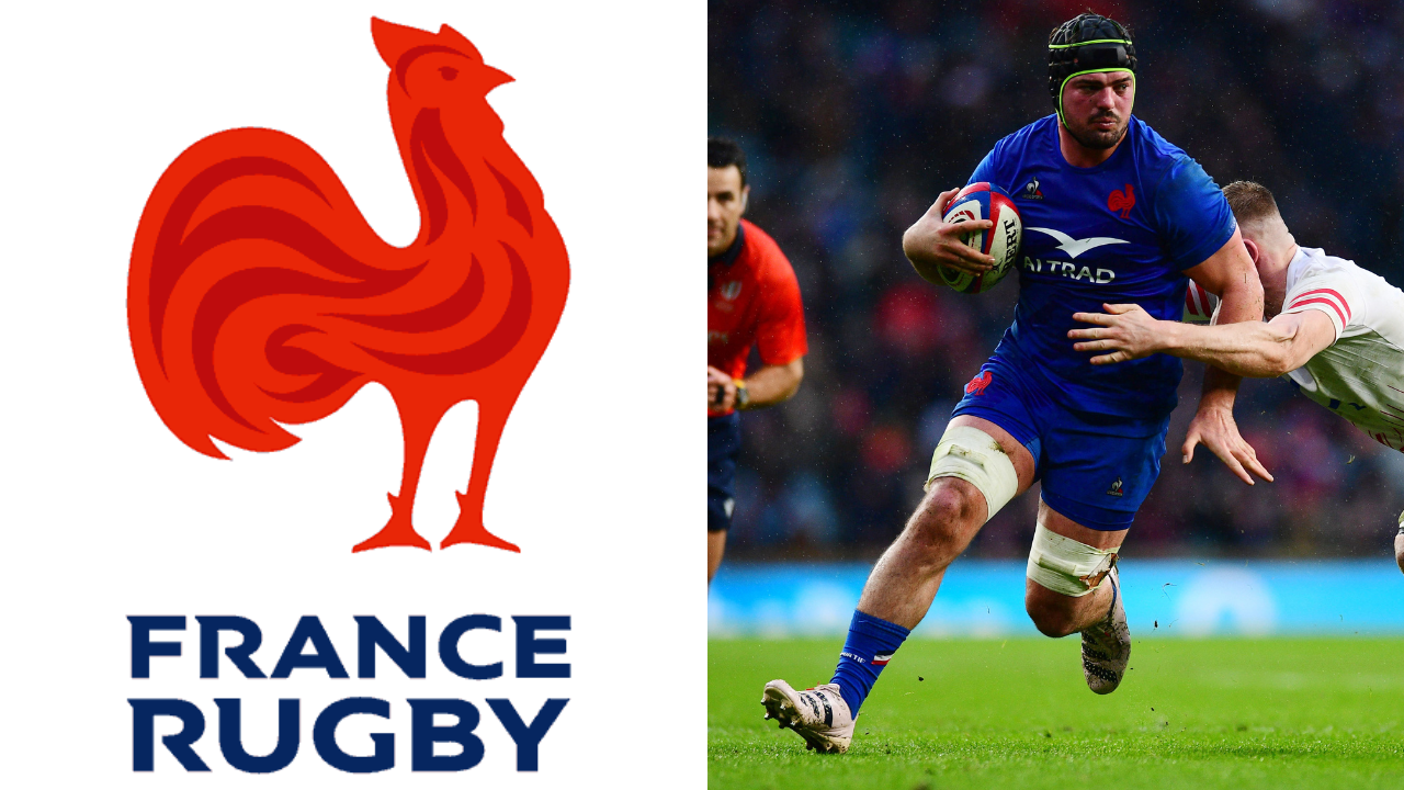 France Team to Play Ireland 2024 Guinness Six Nations Opener Ruck